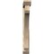 Ekena Millwork Legacy Slat Rough Sawn Bracket w/ Offset Brace, Douglas Fir, 6"W x 42"D x 48"H BKT0604X42X48LEC06RDF - alternate 3
